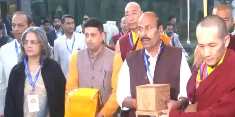 भगवान बुद्धका पवित्र अवशेष भुटानको यात्रामा