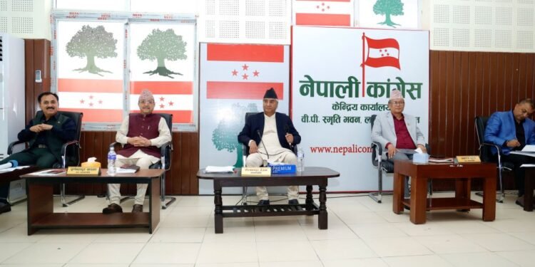 कांग्रेस केन्द्रीय कार्यसमिति बैठक ४ गतेका लागि सारियो