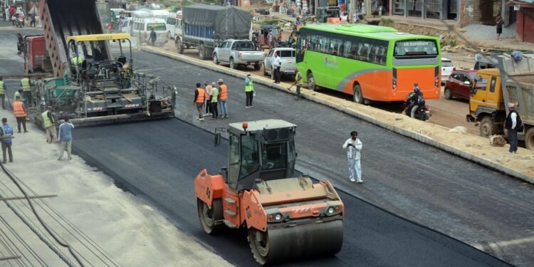 मुग्लिन-पोखरा पश्चिम खण्डमा दैनिक छ सयलाई रोजगारी