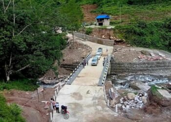 बएखुवा खोला पक्की पुल बनेपछि स्थानीयमा खुसी