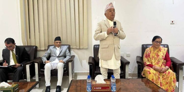 फागुन २१ को निर्वाचन युवा पुस्ताको आन्दोलनको उपलब्धि : राष्ट्रपति