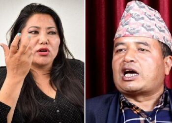आफूमाथि रङ छ्यापेपछि बस्नेतले भने- विरोधको पनि मर्यादा हुन्छ, आक्रमणकारीलाई कारबाही गर्न नेतृ झाँक्रीको माग