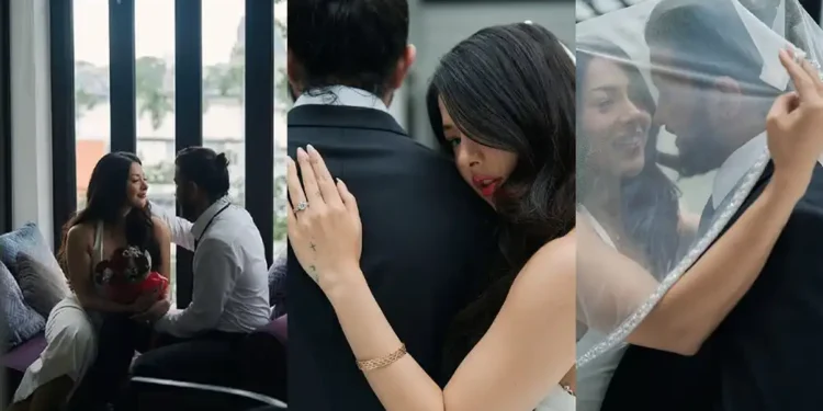 साम्राज्ञीले गरिन् प्रेमीसँग इन्गेजमेन्ट