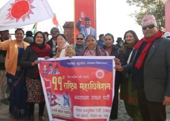 एमाले महाधिवेशन : सल्लाघारीमा जुट्न थाले प्रतिनिधिहरू (तस्बिरहरू)