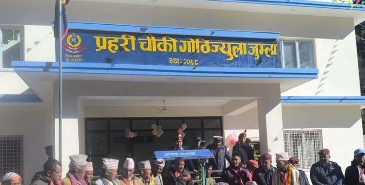 चार करोडको लागतमा प्रहरी कार्यालय भवन निर्माण