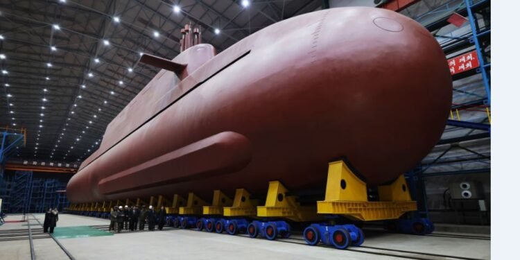 उत्तर कोरियाको आणविक पनडुब्बीमा प्रगति