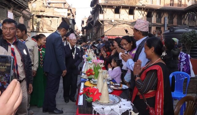 भक्तपुरमा योमरी उत्सव तथा खाना महोत्सव सम्पन्न