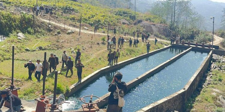 मुआब्जा नपाएपछि माथिल्लो रावाखोला आयोजना बन्द