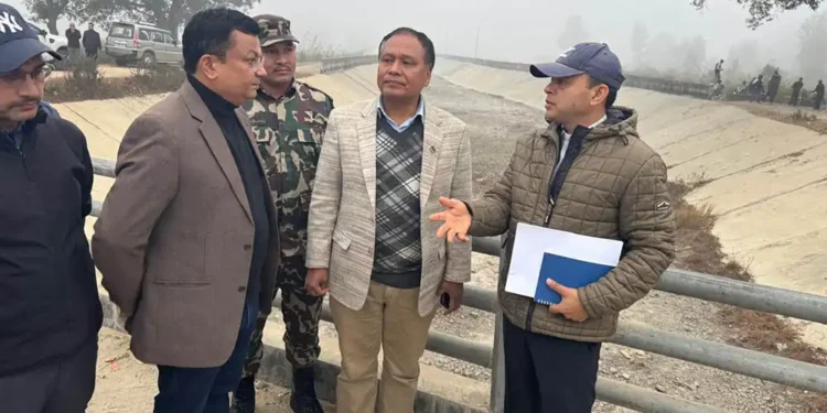 टनकपुर व्यारेजबाट छिट्टै पानी पाउनेमा विश्वस्त छौं- मन्त्री घिसिङ