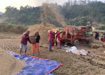 गोरखाका किसानहरु यान्त्रिकरणतर्फ आकर्षित