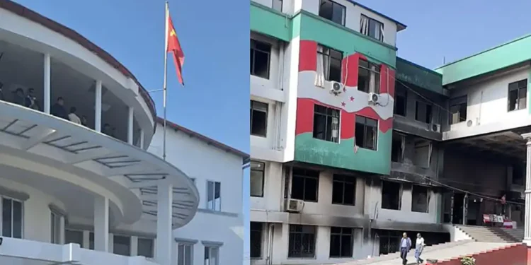 सरकारले राजनीतिक दलका क्षतिग्रस्त कार्यालयमा आज अनुगमन गर्दै