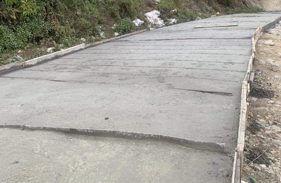 पोखरेबगर–घोडेपानी सडक स्तरोन्नति सुरु