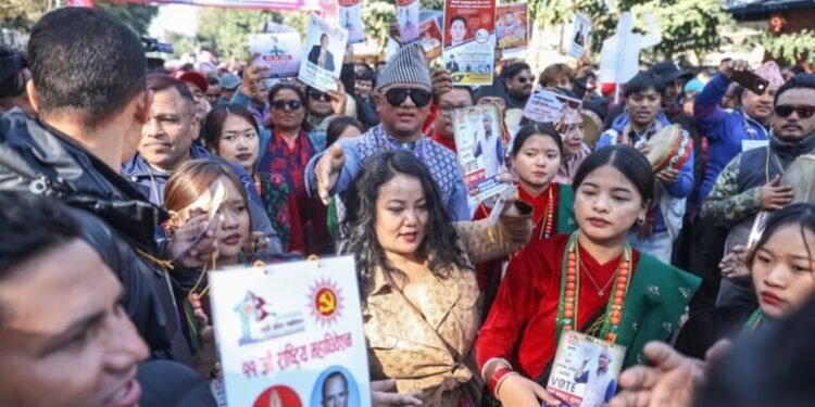 एमालेको महाधिवेशनमा पुगिन् गायिका ज्योती मगर