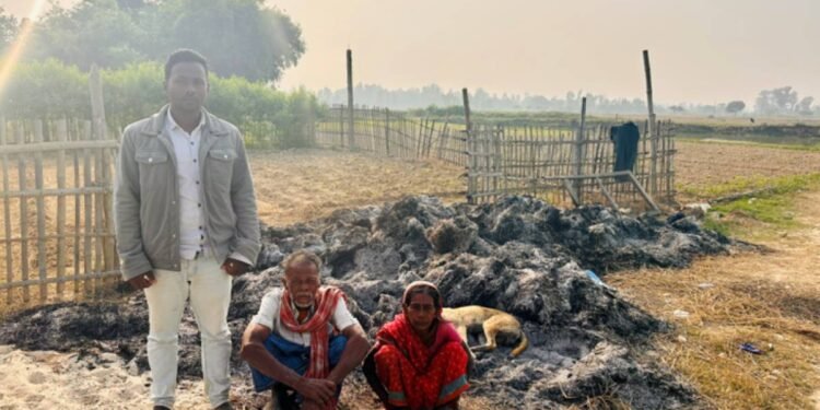 धानको कुन्यूसँगै जल्यो मुसहर परिवारको सपना