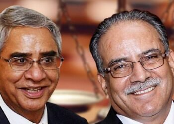 एमाले महाधिवेशनको उद्घाटन कार्यक्रममा देउवा र प्रचण्ड नजाने