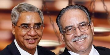 एमाले महाधिवेशनको उद्घाटन कार्यक्रममा देउवा र प्रचण्ड नजाने