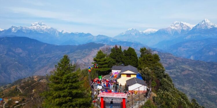 योग, ध्यान र दृष्यावलोकनका लागि ‘स्वर्गाश्रम’