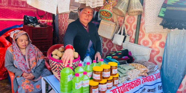 किवी बिक्री नभएपछि जुस उत्पादन गर्दै महिला उद्यमी