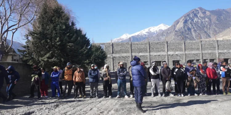 मुस्ताङमा ८० प्रतिशत निर्वाचन प्रहरी जिल्ला बाहिरका