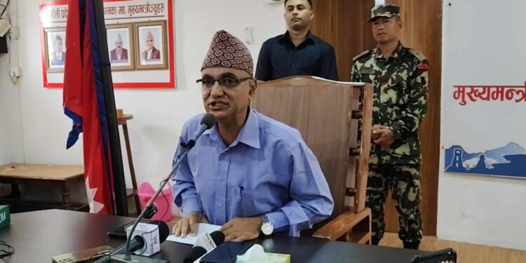 मुख्यमन्त्री कँडेलद्वारा भेरी पम्पिङ आयोजनाको अनुगमन