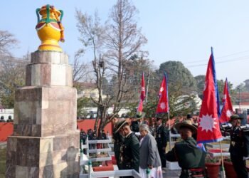 प्रधानमन्त्री कार्कीबाट सहिदप्रति श्रद्धाञ्जली अर्पण