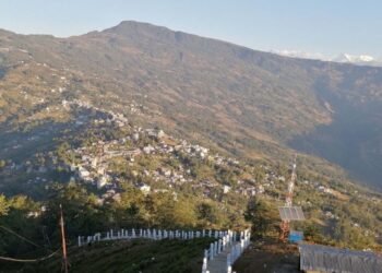दिक्तेल बजारको सडक ढलान सकियो, अब सौन्दर्यकरणको काम