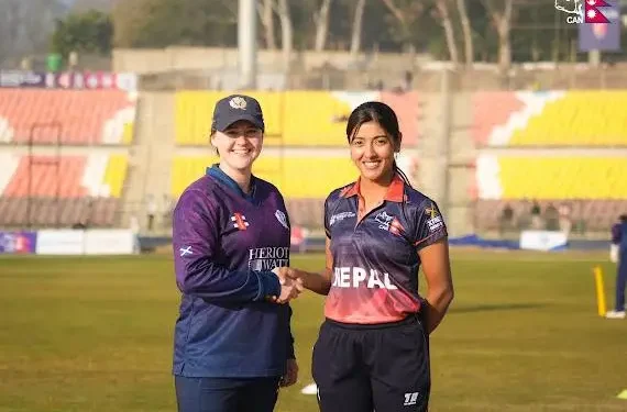 महिला टी-२० विश्वकप छनोट : स्कटल्याण्डविरुद्ध नेपाल पहिले बलिङ गर्दै
