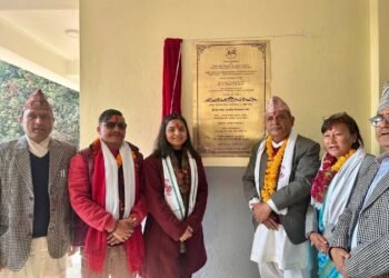 भारतीय सहयोगमा विद्यालय भवन निर्माण