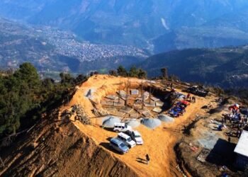 ‘ब्लु हिल’मा पर्यटकीय पूर्वाधार निर्माण गरिँदै