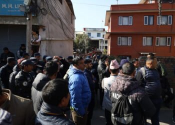 कांग्रेस कार्यालय सानेपामा तनाव, ठूलो संख्यामा सुरक्षाकर्मी परिचालन