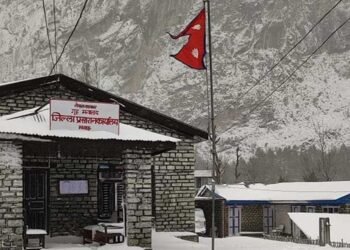 चालु आवको पहिलो त्रैमासिकमा जिल्ला प्रशासन कार्यालय मनाङ देशभरकै उत्कृष्ट