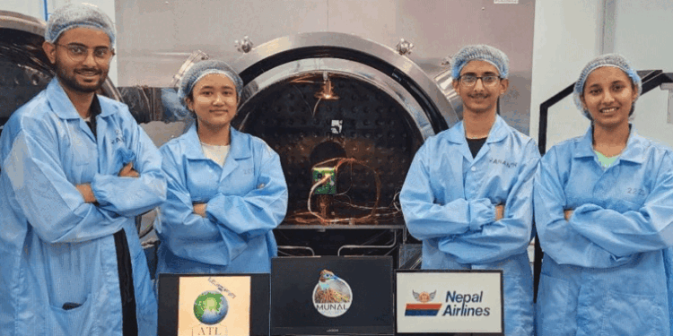 विद्यार्थीले बनाएको ‘मुनाल’ उपग्रह प्रक्षेपण गरिँदै