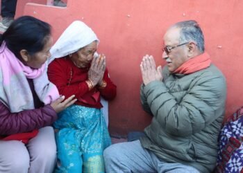 संयोजक ‘प्रचण्ड’ सहिद परिवार र मतदातासँगको भेटघाटमा व्यस्त