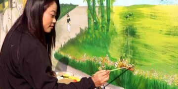 रङमार्फत थारु संस्कृति जोगाउँदै सोमिना