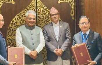 नेपाल र भारतबीच जैविक विविधता संरक्षणसम्बन्धी समझदारीपत्रमा हस्ताक्षर