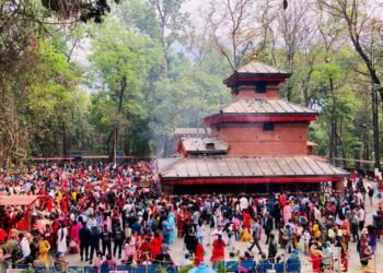 कालिका मन्दिरमा ‘चैतेदसैँ मेला’ को तयारी