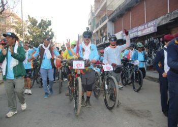 नेपालगञ्जमा आजदेखि ‘टुर द ठाकुरद्वारा’ साइकल महोत्सव