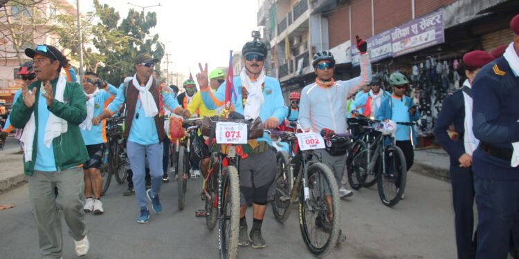 नेपालगञ्जमा आजदेखि ‘टुर द ठाकुरद्वारा’ साइकल महोत्सव