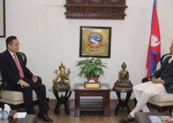 परराष्ट्रमन्त्रीसँग चिनियाँ राजदूतको भेट