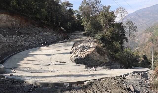 गलेश्वर–पुलाश्रम–जगन्नाथ सडक योजनाः लक्ष्यभन्दा पाँच महिनाअघि सम्पन्न