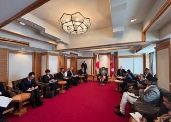 राष्ट्रपति पौडेलसँग जापानका विदेश राज्यमन्त्रीको भेटवार्ता