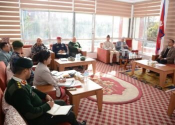 सुरक्षा व्यवस्था चुस्त बनाउन गृहमन्त्रीको निर्देशन