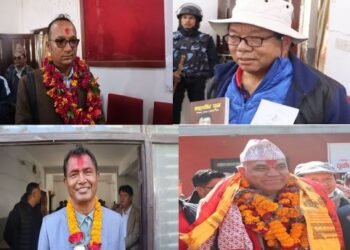 म्याग्दीमा दल र स्वतन्त्र उमेद्वारको प्रतिस्पर्धा