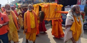 माध्यमिक परिक्रमाको सातौँदिन : यात्री ध्रुवकुण्ड पुग्दै