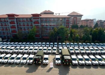 नेपाललाई निर्वाचन सम्बन्धी सहयोगको तेस्रो खेप उपहारस्वरुप प्रदान