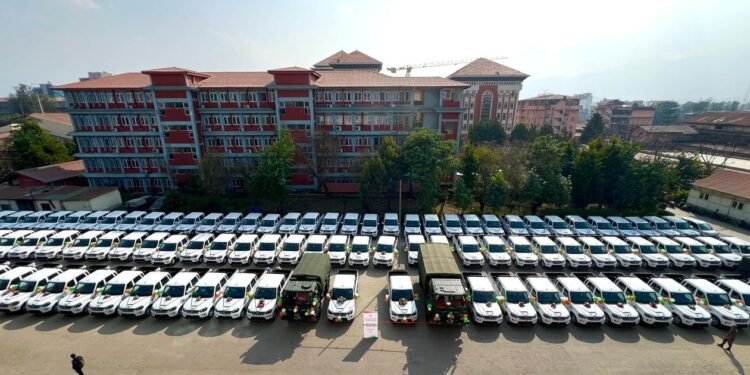 नेपाललाई निर्वाचन सम्बन्धी सहयोगको तेस्रो खेप उपहारस्वरुप प्रदान