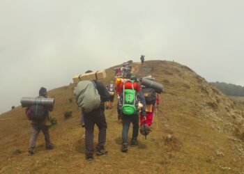 मनोरम दृश्य एकै यात्रामा अवलोकन गर्न सकिने भोजपुरको मुन्दुम पदमार्ग