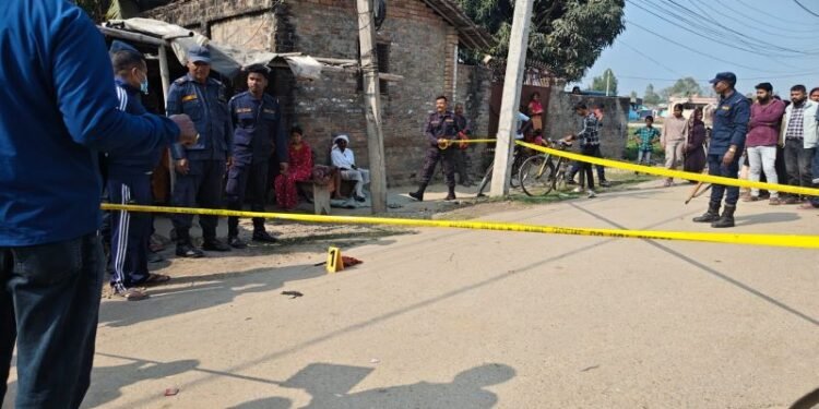 सर्लाहीमा गोली लागेर एक बालक घाइते