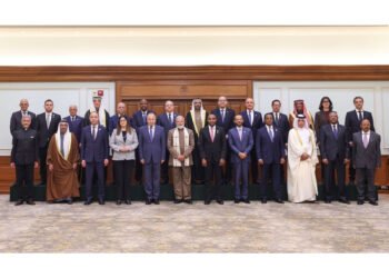 प्रधानमन्त्री मोदी र अरब लिगका कुटनीतिज्ञबीच भेटवार्ता