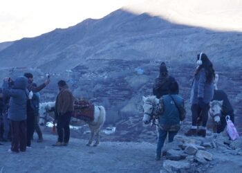 मुस्ताङमा सात महिनामा तीन लाख २५ हजार बढी पर्यटक भित्रिए